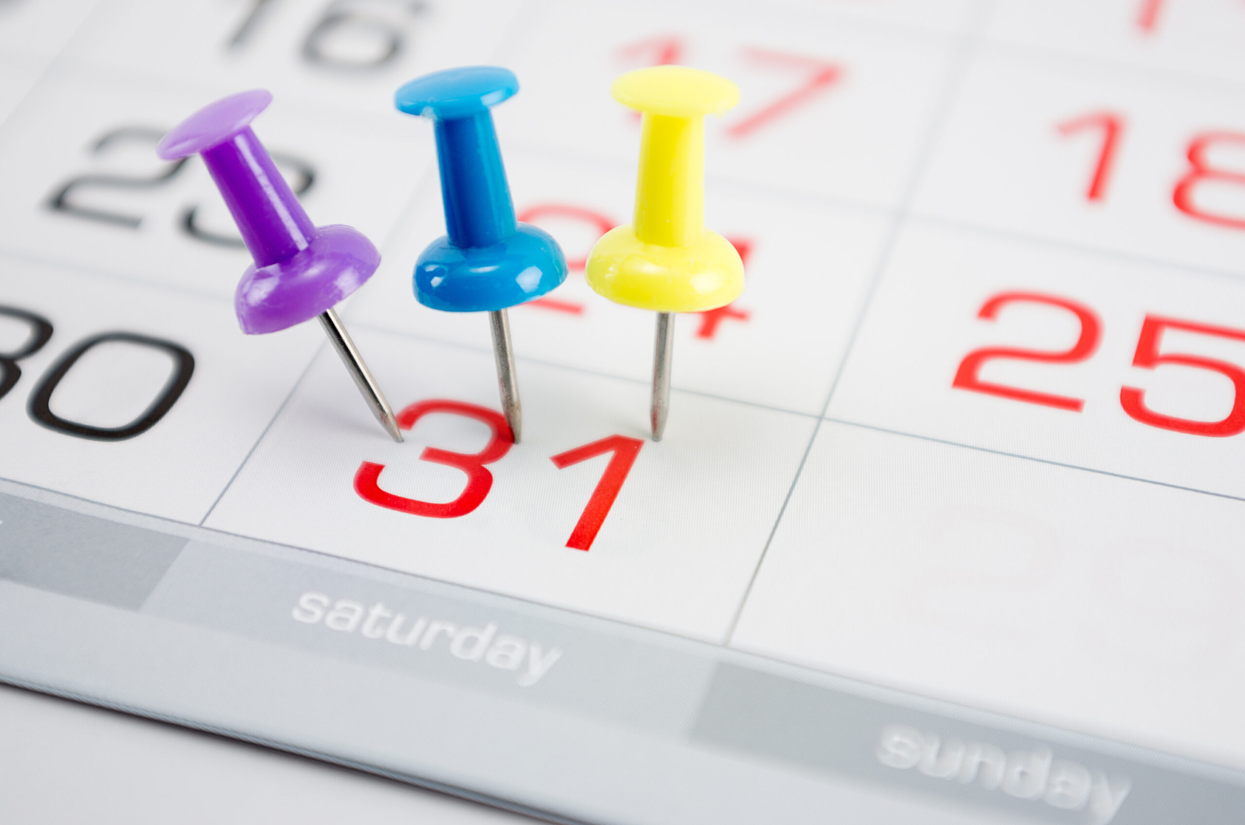 Month-end close calendar
